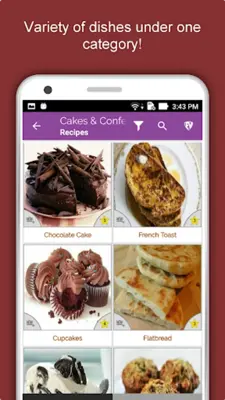 Cake Recipes, Baking Recipes android App screenshot 12