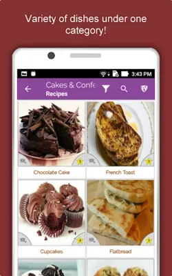 Cake Recipes, Baking Recipes android App screenshot 4